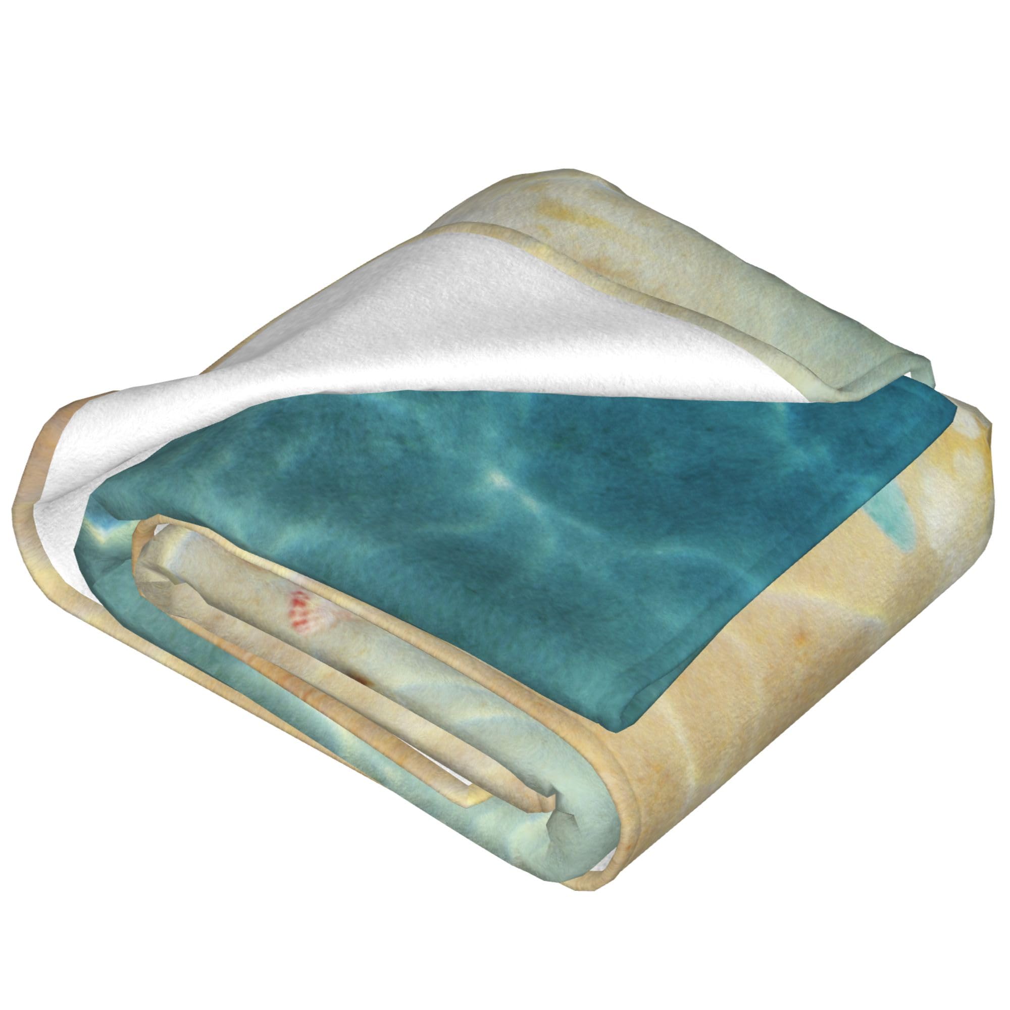 Amazon.com: ZFYIPOK Beach Throw Blanket, Ocean Beach Theme Blanket