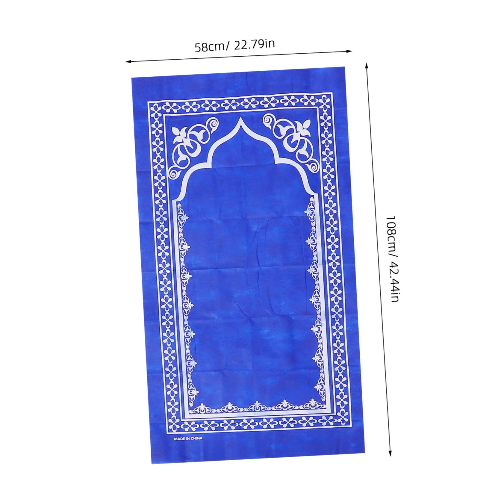 DECHOUS 16pièces Tapis De Prière Tapis De Prière Et Décoratif pour Festival De Eid pour Et Femmes Design Traditionnel