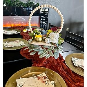 Terracotta Table Runners 35x120 Inch - Cheesecloth Table Runner for Party Birthday Wedding Bridal Baby Shower Decorations, 10ft Inches Farmhouse Boho Gauze Sheer Cheese Cloth Table Runners Terracotta Table Runners 35×120 Inch Cheesecloth Table Runner for Party Birthday Wedding Bridal Baby Shower Decorations 10ft Inches Farmhouse Boho Gauze Sheer Cheese Cloth Table Runners