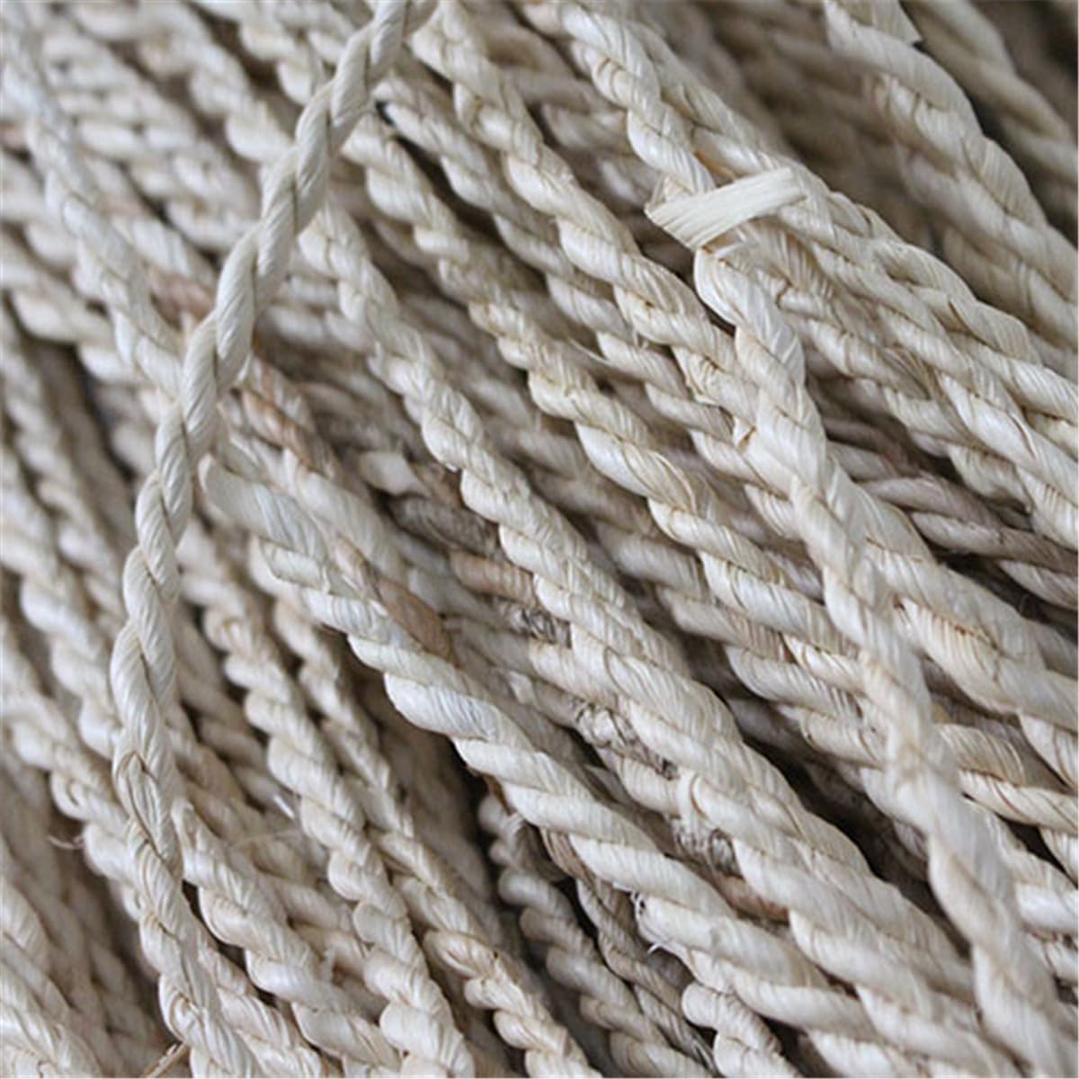 Czsycdsf 30 Meter 2 Strand Basket Basketry Natural Materials Corn Husk Braid DIY Rope, Grass Cord for Chair Caning, Basket Weaving and Furniture Basketry Making and Repair Supplies, 5-6mm Width