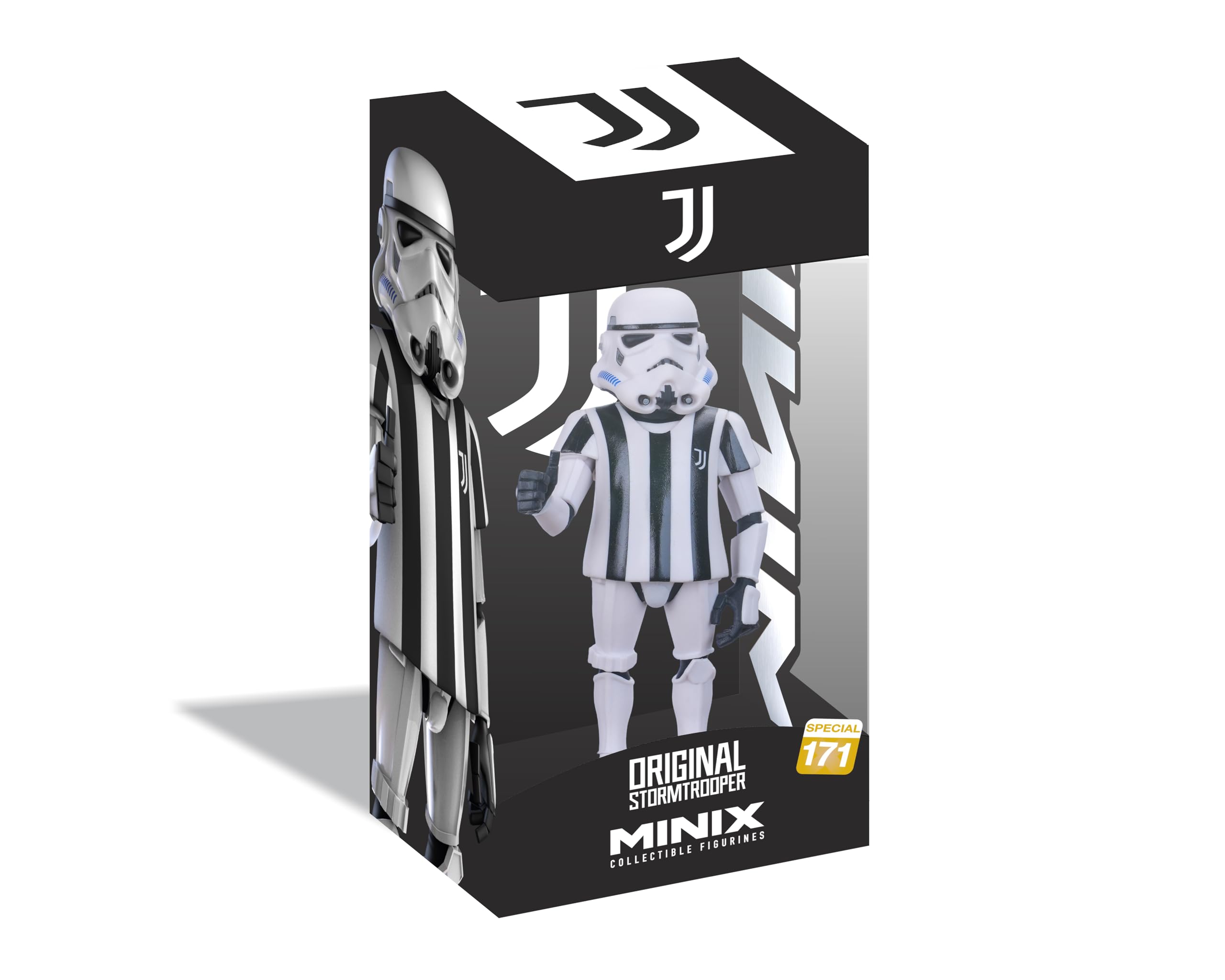 MINIX - Football Stars #262 - Juventus - Stormtrooper Fan - Personaggio da collezione 12 cm