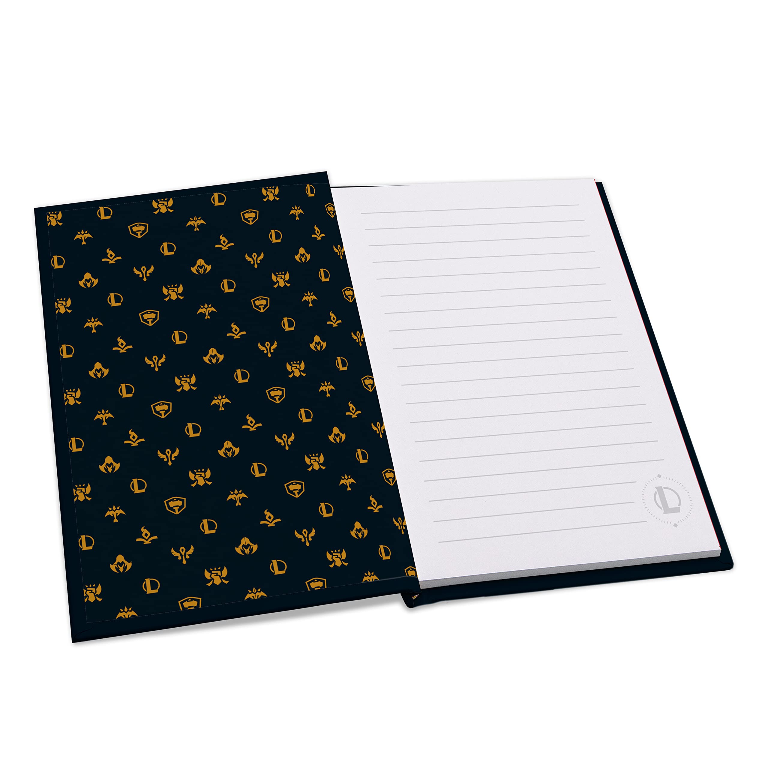 LEAGUE OF LEGENDS - Pck XXL glass + Pin + Notebook Hextech logo