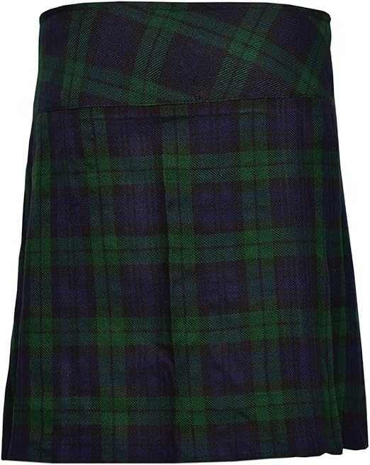 Black watch plaid skirt Clearance