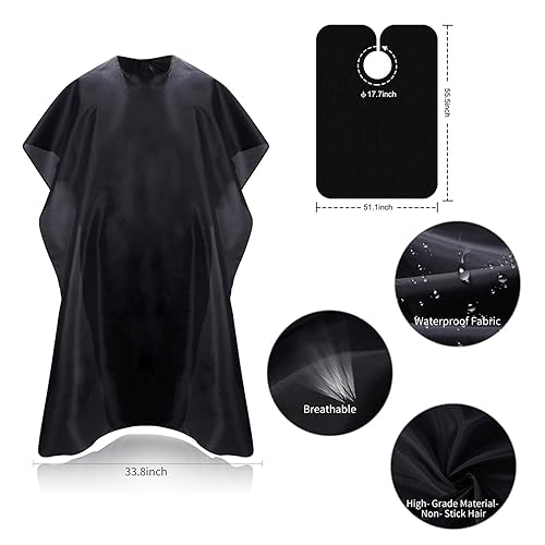 Miniatura 4 de Juego de tijeras de corte de pelo, kit de 12 tijeras de corte de pelo profesionales con tijeras de corte de cabello, tijeras de adelgazamiento, kit