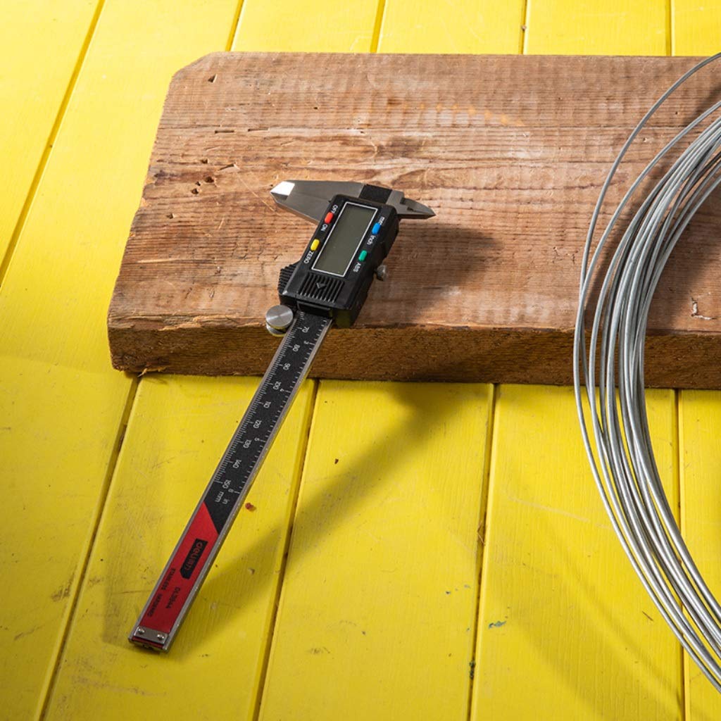 Suwalizki Elektroniczny Cyfrowy Cyfrowy Zacisk Ze Stali Nierdzewnej Vernier Caliper High Precision Industrial Pomiar Narzędzia Zakres: 0-150mm