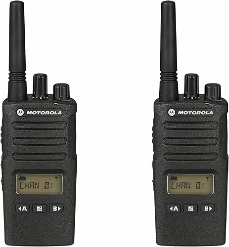Motorola Solutions RMU2080D - Paquete de 2 pantallas digitales de radio bidireccional, 8 canales, UHF 450-470MHz
