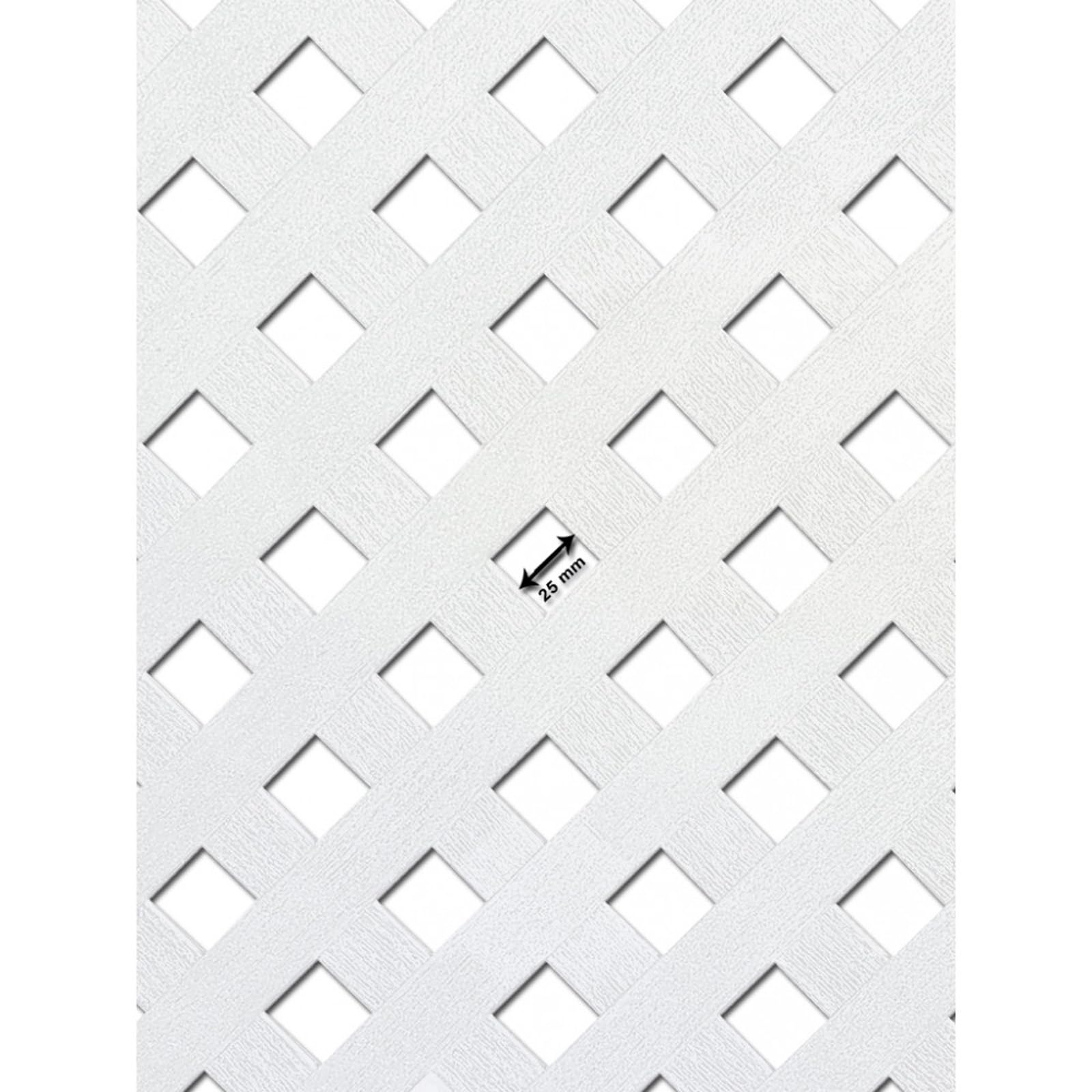 NORTENE Panel Decorativo Pp Privat Blanco Polipropileno Decorativa 1X2M 25mm