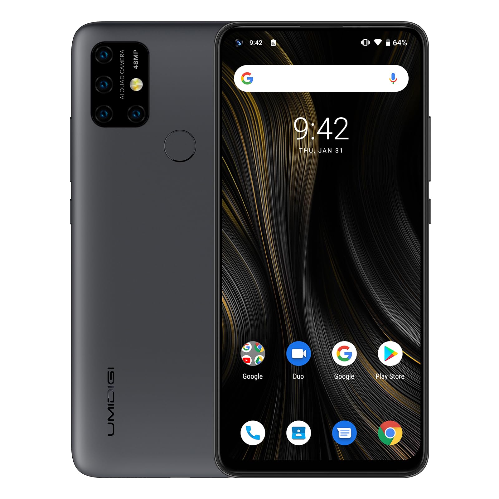 UMIDIGI スマートフォン 本体 3台セット スマートフォン本体 Umidigi Power3 SIMフリー