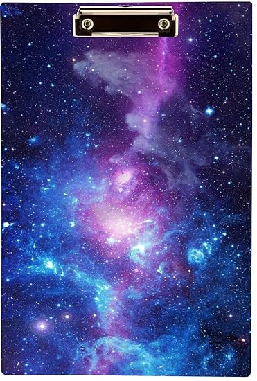 ANSHIKASTYLE Unique Galaxy Design exam pad/Clip Board/School/Examination Board/Examination pad Size A4 Paper suppoted