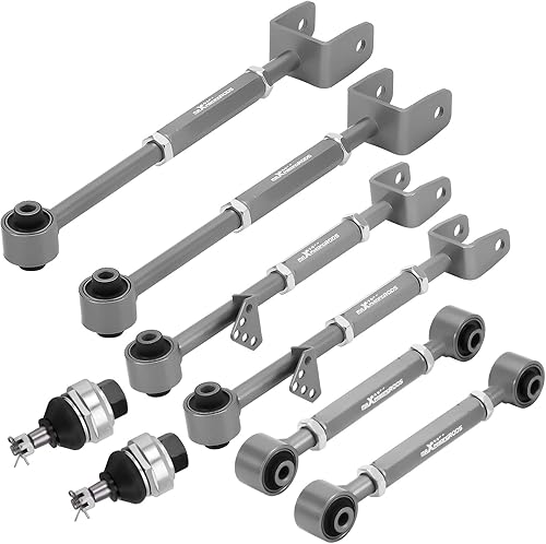 Miniatura 2 de maXpeedingrods Kit de punta de cámara trasera para Honda Accord 2008-2013, Acura TL TSX 2009-2013, brazos de control ajustables con rótulas