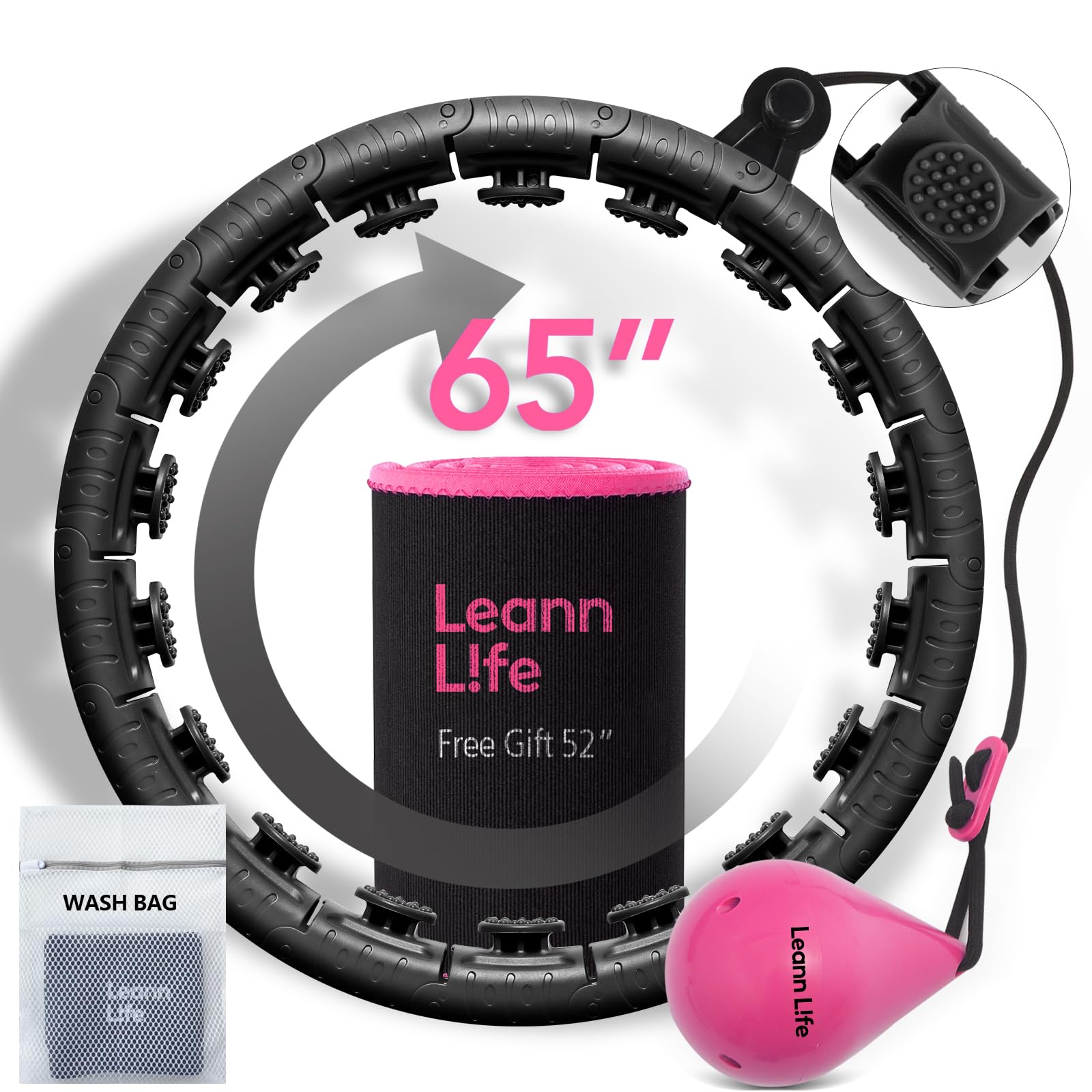 Leann L!fe U2 Weighted Hula Hoop