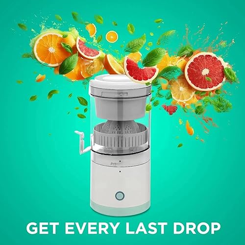 Miniatura 6 de Exprimidor eléctrico portátil Exprimidor de carga USB Exprimidor de frutas licuadora de limón naranja para el hogar