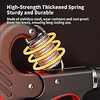 Vista 5 de Grip Strength Trainer, Hand Grip Strengthener with Adjustable Resistance 11-220Lbs(5-100KG), Automatic Counter, Ergonomic Design, Forearm