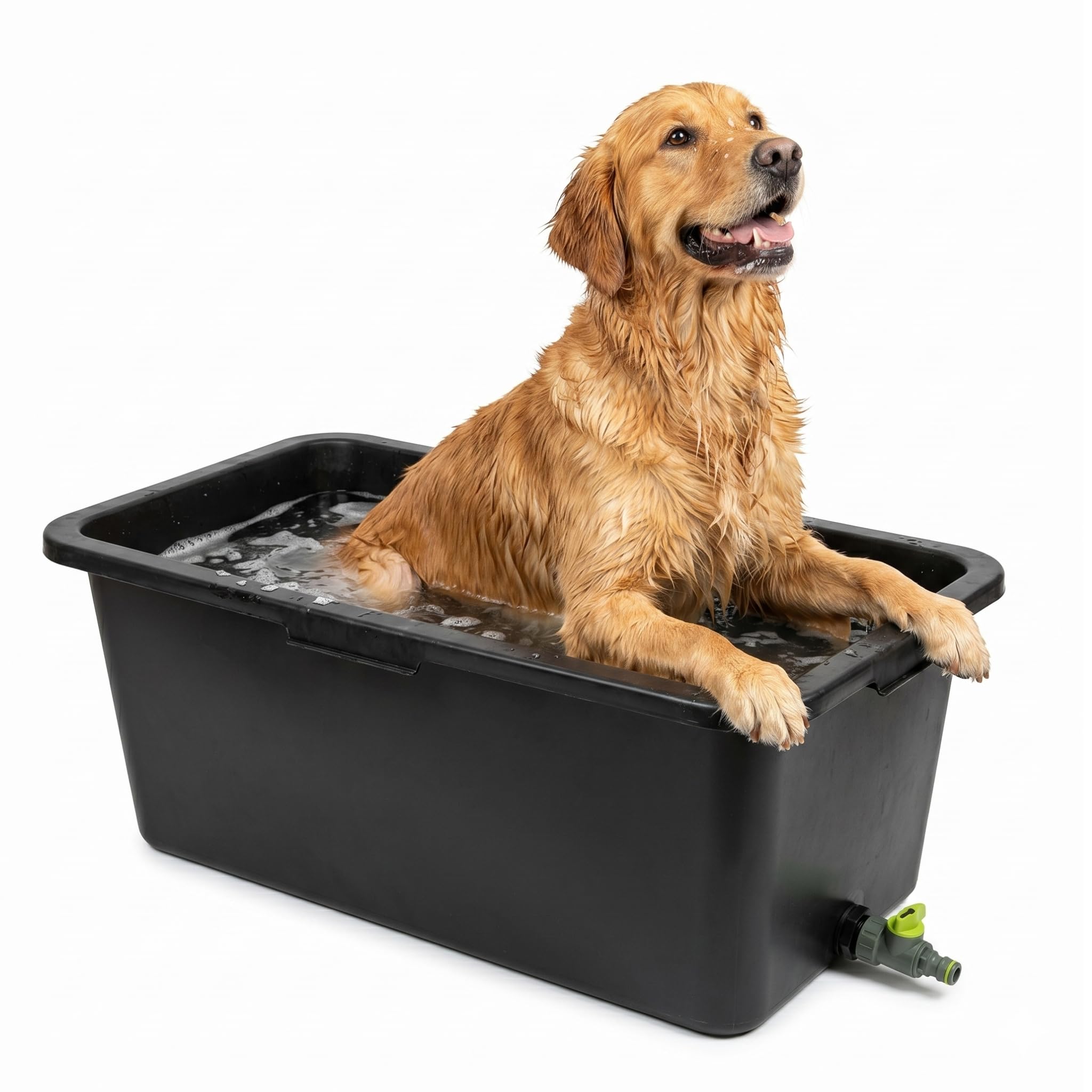 B2C Dog Cat Pet Washing Bathtub With Drain Valve Multi Purpose Bath Tub S M L XL 40L 60L 80L 90L (90 Litres - XLarge)