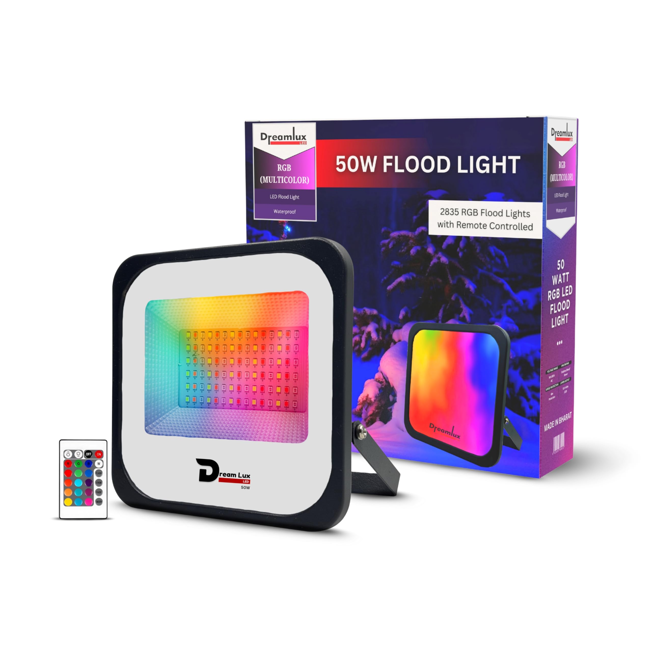 Dreamlux RGB Flood Light - Waterproof & Energy Efficient -1
