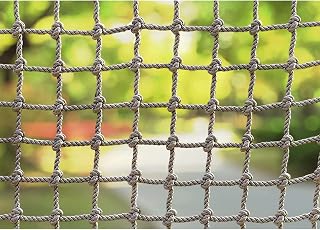 Climbing Net Polyamide Rope Net for Kids, 14Mm Rope Thickness Safety Net Cargo Rope Netting, Playground Swingset Play Garden Climbing Frames,100x400cm