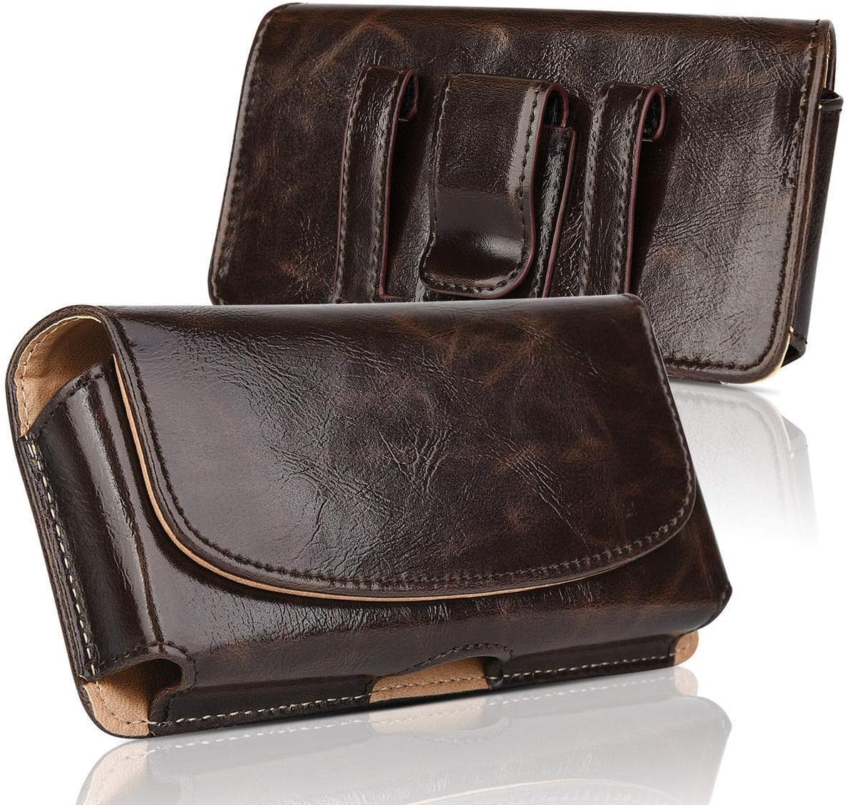 Belt Holster Case for iPhone 16 Pro Max 17 Pro Max, kiwitatá Horizontal Belt Clip Phone Holder Pouch Case for iPhone 15 Pro Max 16 Plus/13 Pro Max Galaxy S24 Ultra S23 Ultra A54 A53