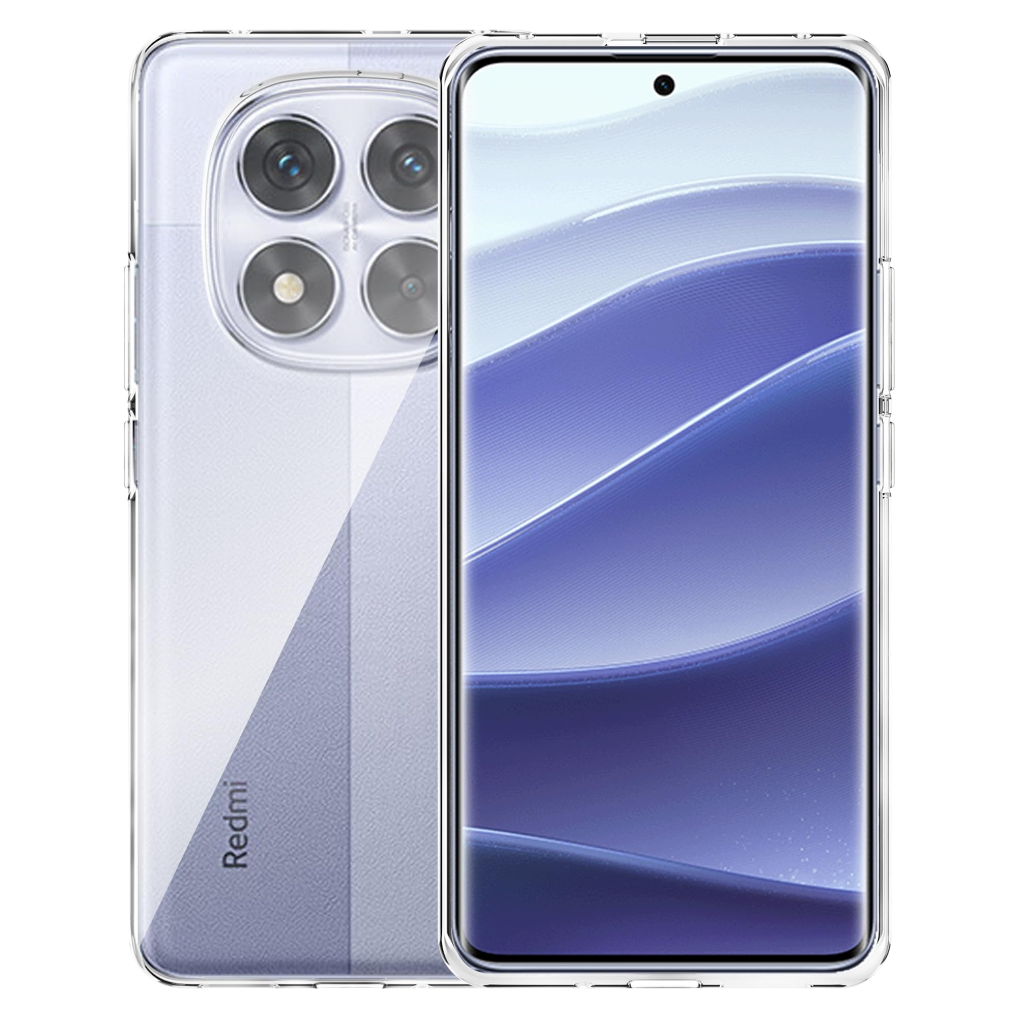 Cover Trasparente Per Xiaomi Redmi Note 14 Pro 5G / Poco X7 5G – Custodia Antiurto In TPU Morbido