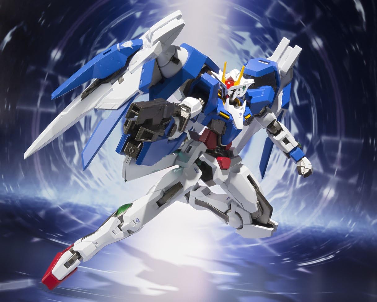TAMASHII NATIONS Bandai Metal Robot Spirits Raiser + Gn Sword III Gundam 00" Action Figure