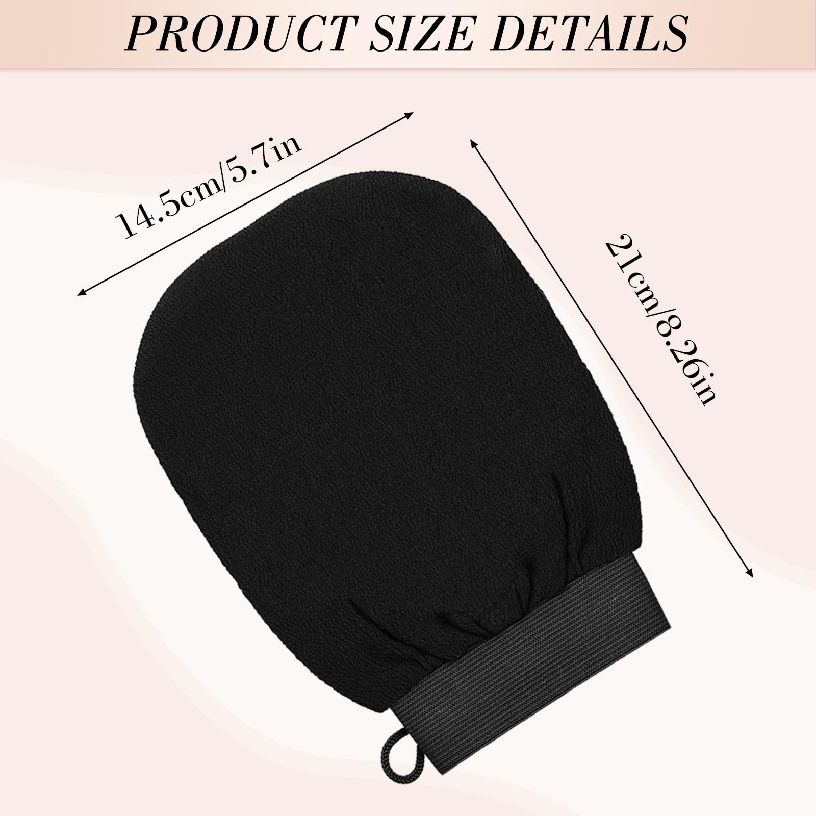 4 PCS Exfoliating Gloves - Image 2
