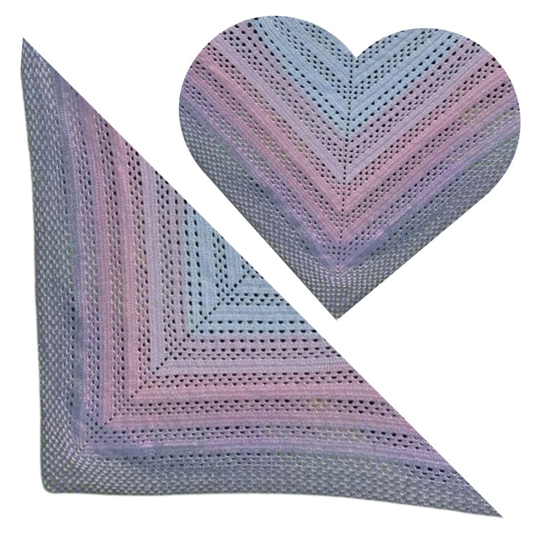 MegaBobbel*Zartes Glück*A98* (Außenfarbe: Stahl) Farbverlaufsgarn - Lace Garn Bobbel Wolle zum Häkeln & Stricken - 50% Baumwolle/50% Polyacryl (4 fädig, 3750m)