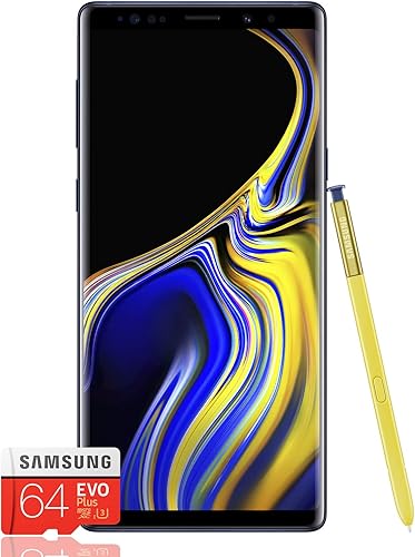 Samsung Galaxy Note9 Smartphone  Blu  Ocean Blue   Display 6 4   128 Espandibili  Dual SIM  Versione Italiana  Micro Samsung EVO Plus Samsung Galaxy Note9 Smartphone  Blu  Ocean Blue   Display 6 4   128 Espandibili  Dual SIM  Versione Italiana  Micro Samsung EVO Plus