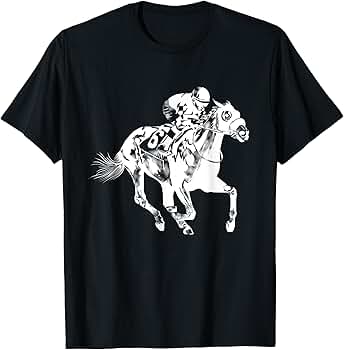 Amazon.com: Cool Horse Racing Animal Fan Gift Men Women Kids