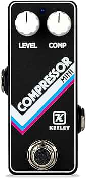 ギター Keeley Compressor Mini Keeley Electronics Compressor Mini - Black - Keeley