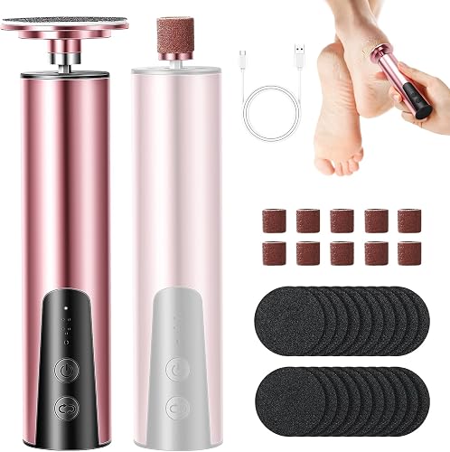 Râpe à Pieds Pédicure Electrique, Rechargeable Electrique…