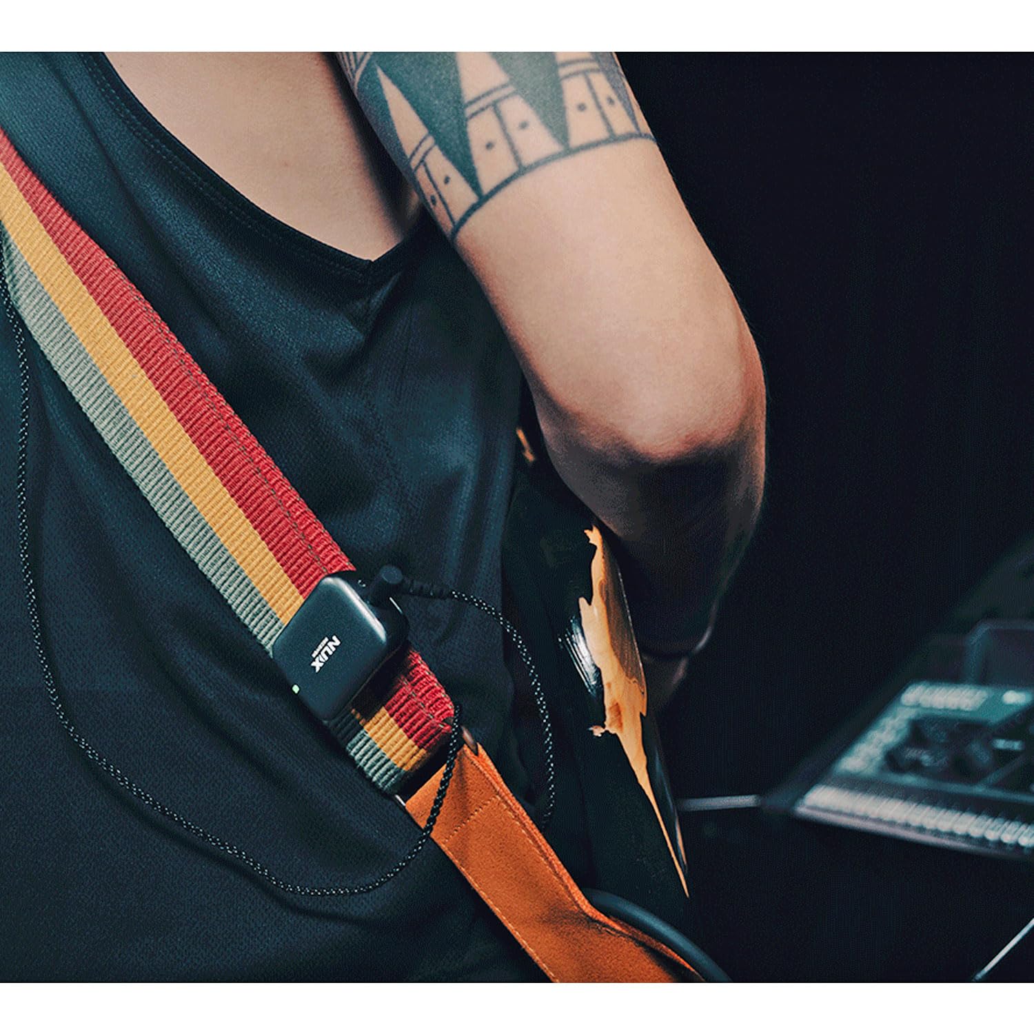 Generisch Nux B-7 PSM - Sistema de monitor inalámbrico in-ear con funda de carga y auriculares in-ear Audiofly