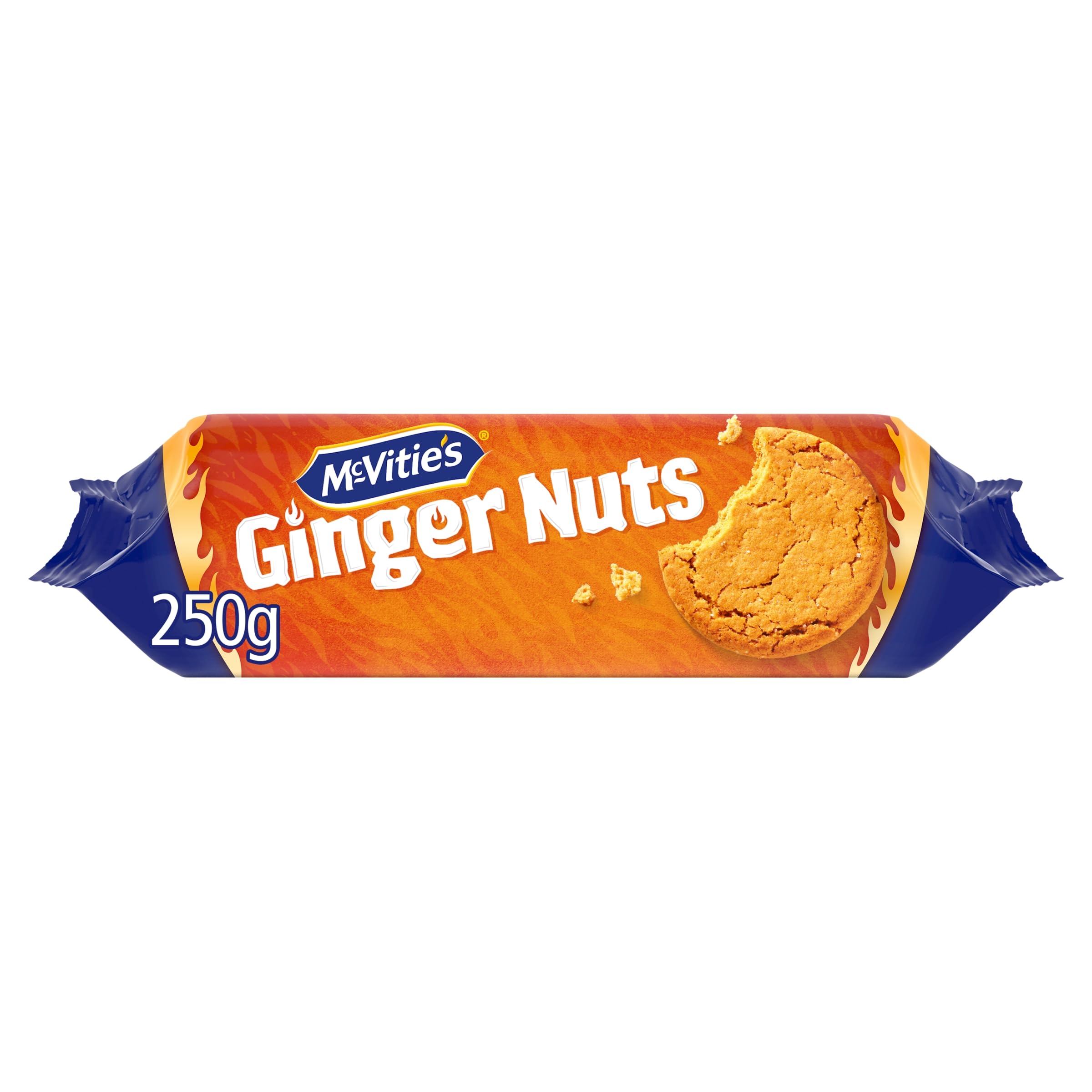 Ginger Nuts Biscuits, 250 g (Pack of 1)
