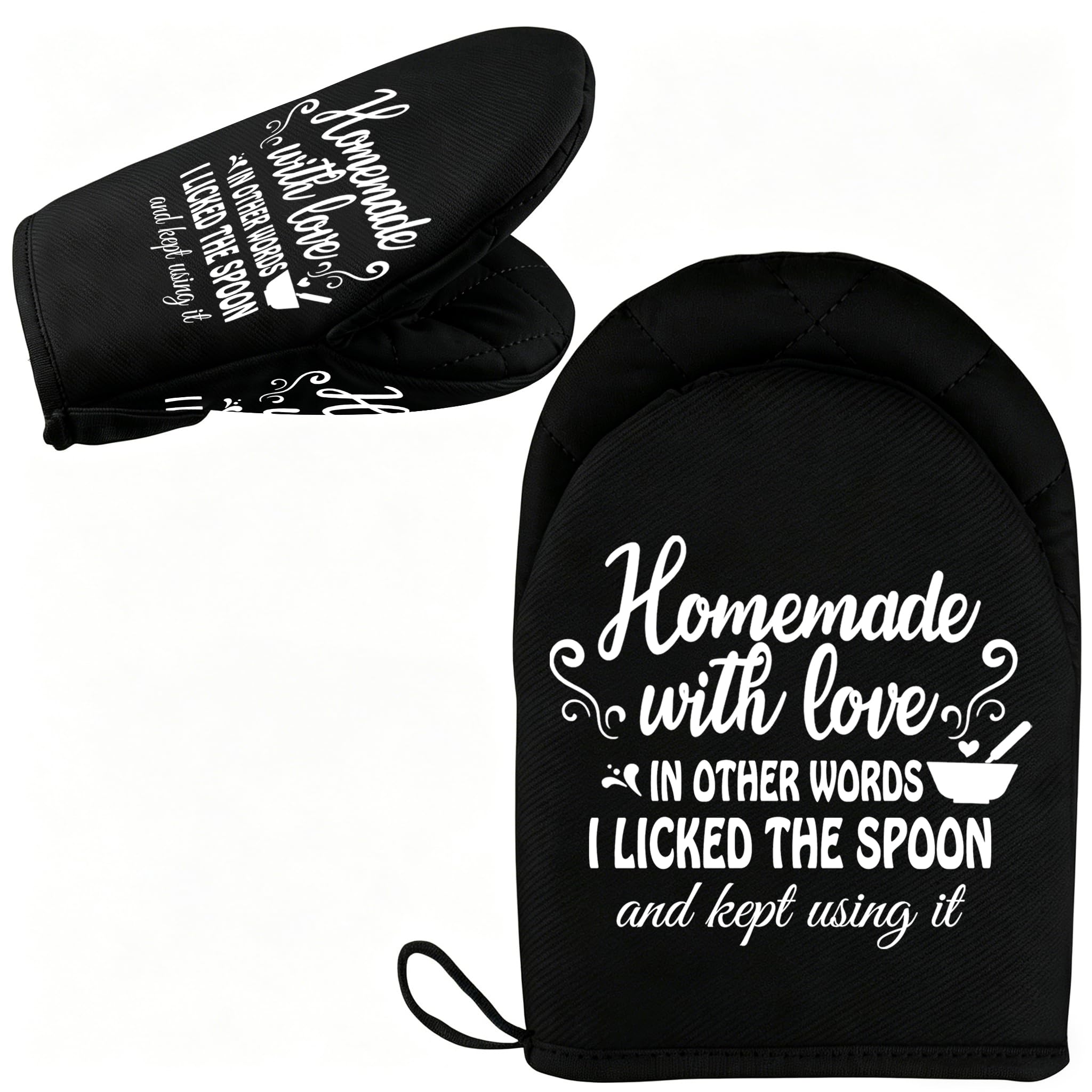 Gant de cuisine I Licked The Spoon de WCGXKO pour la pâtisserie créative