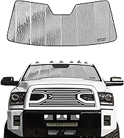 Vista 11 de Parasol para parabrisas Ram 2500/3500/4500/5500 2019-2025 con sensor de 5 pulgadas de ancho para ventana delantera, protección