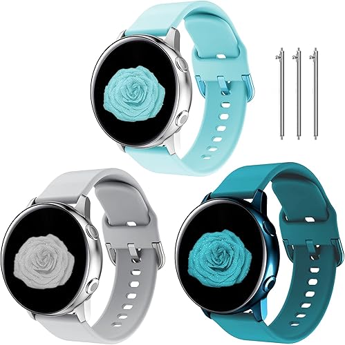 TOOLAIK Correa de reloj de 0.78 pulgadas compatible con Samsung Galaxy Watch 4 de 1.575 pulgadas1.732 pulgadas, correa de reloj Galaxy Active 2 de