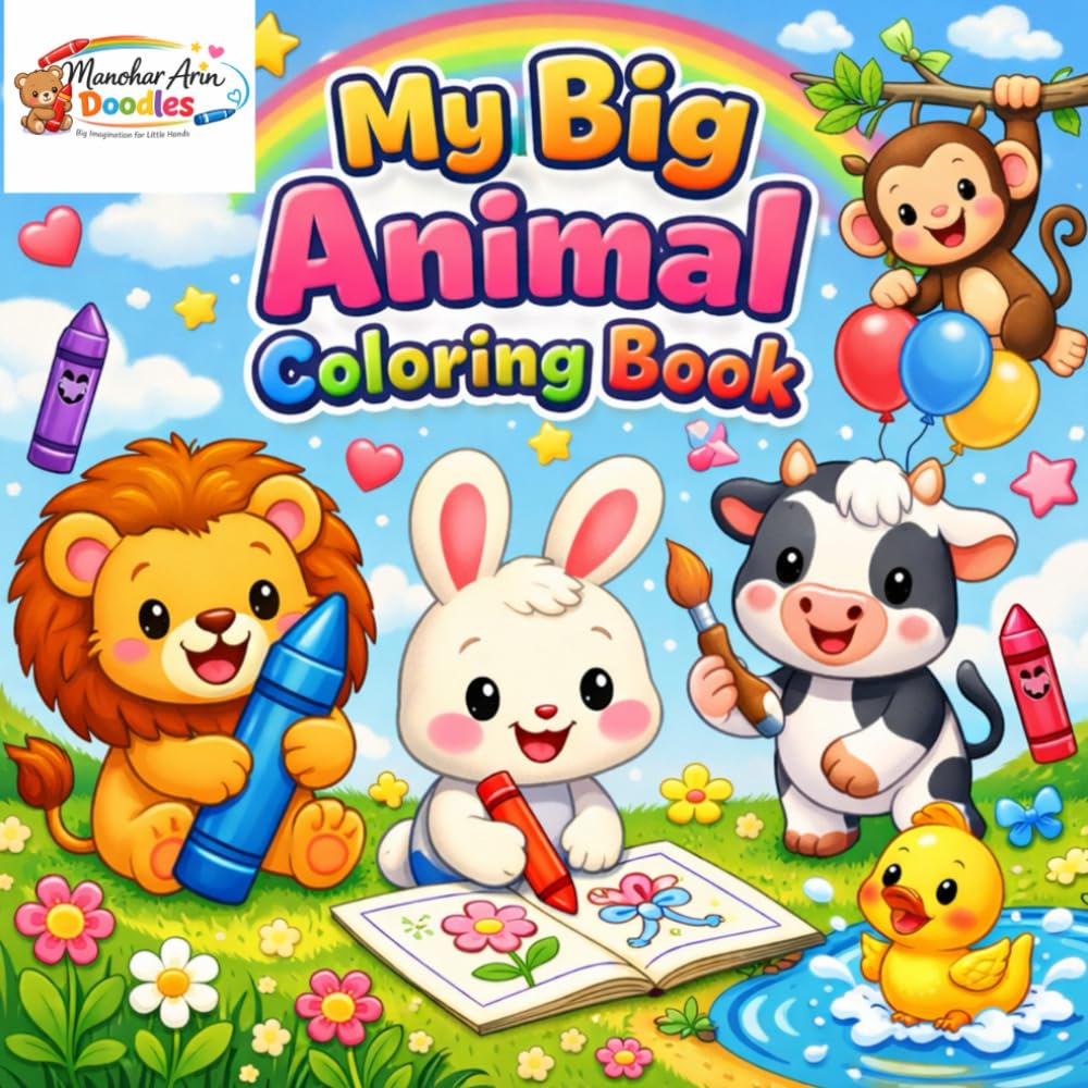 My Big Animal Coloring Book