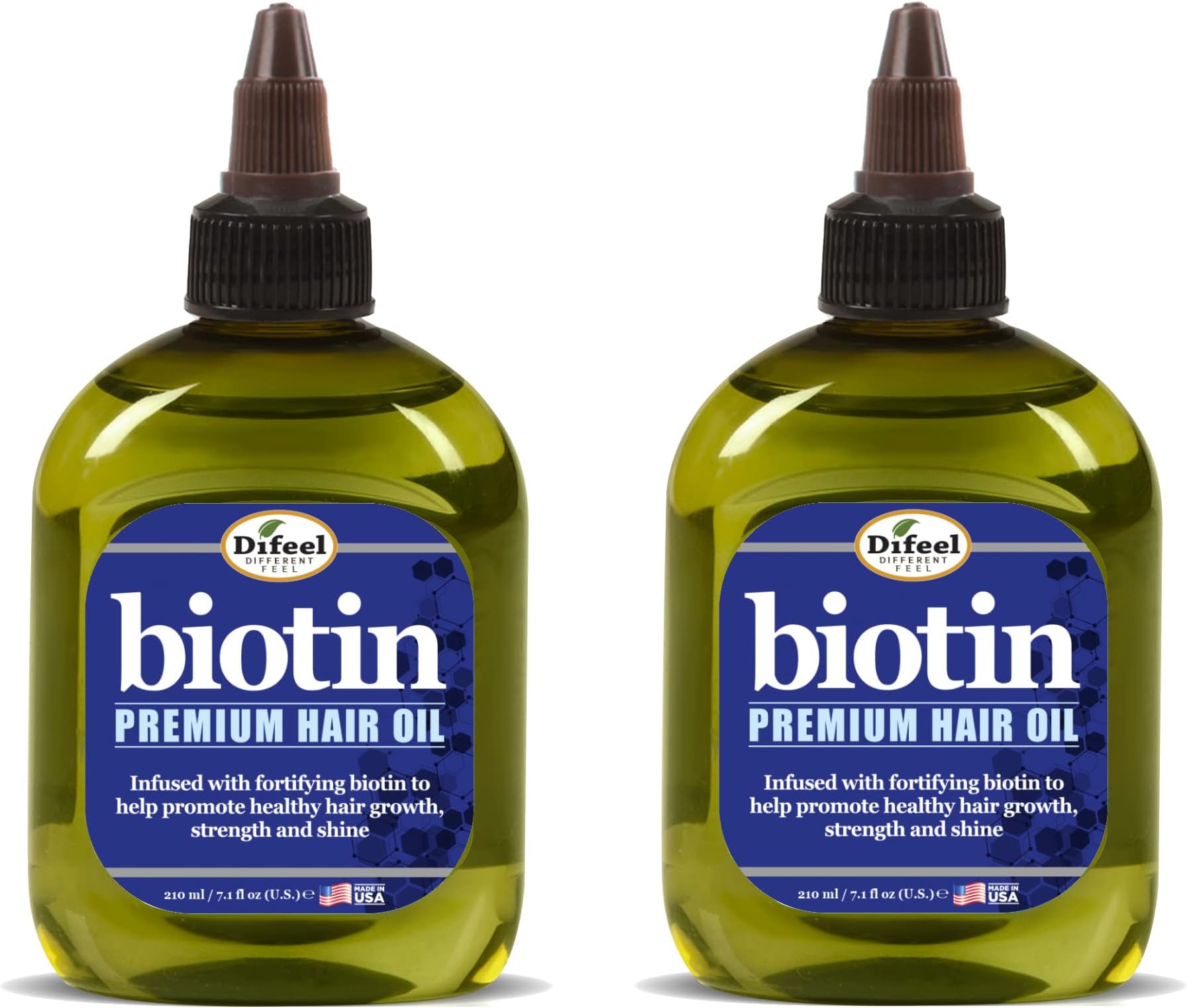 Premium Biotin Hair Oil 7.1 oz. (Pack of 2)