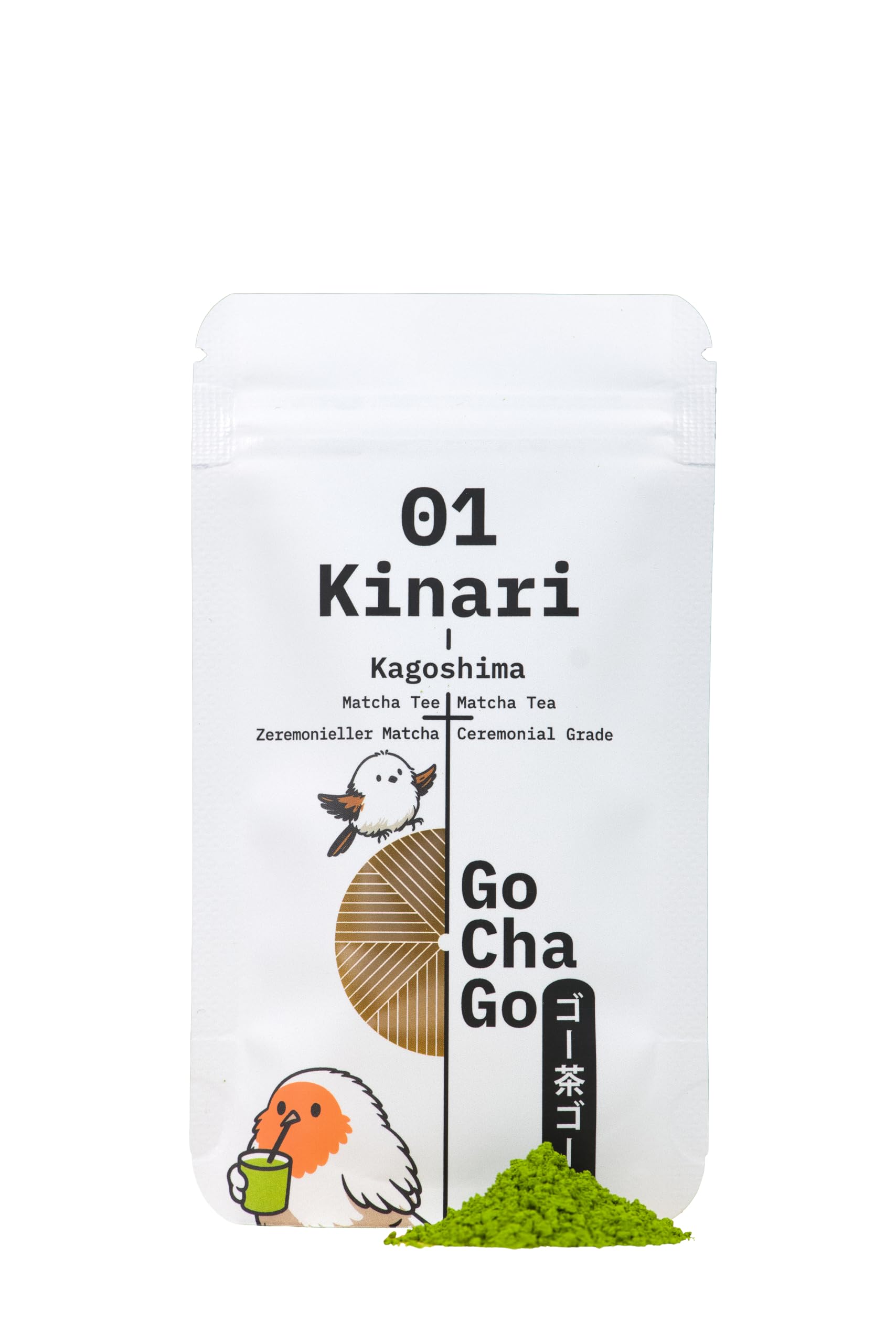 GoChaGo Kinari Matcha – Ceremonial Grade, Kagoshima Japan, 30g