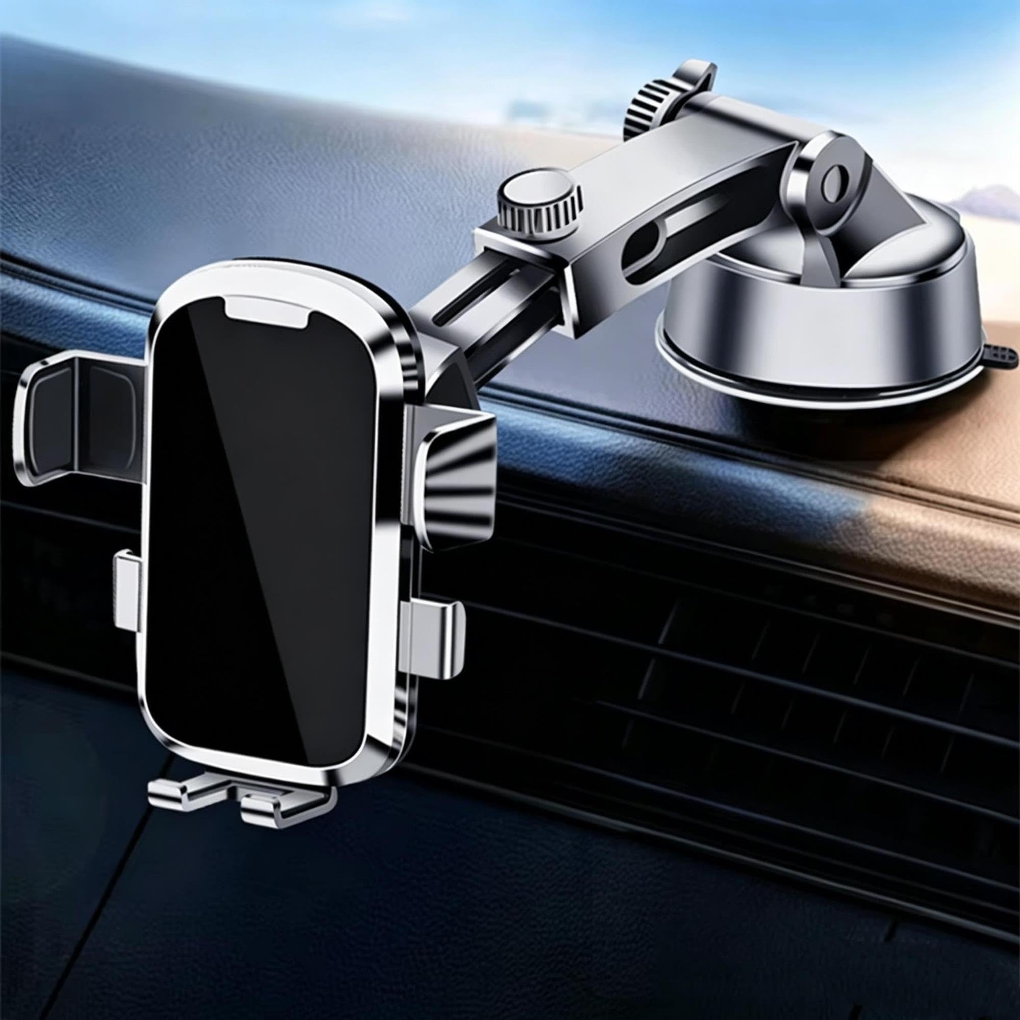 Supporto Telefono Cruscotto Auto Ventosa Stabile Scalabile