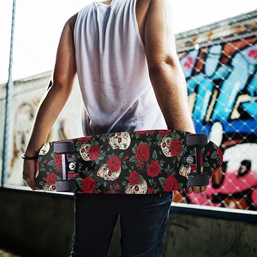 Vista 70 de Abstracto Negro Gris Geométrico Skateboard Grip Tape 33x9inch Papel de lija Longboard Scooter Griptape Diseño antideslizante y anti-desgarro