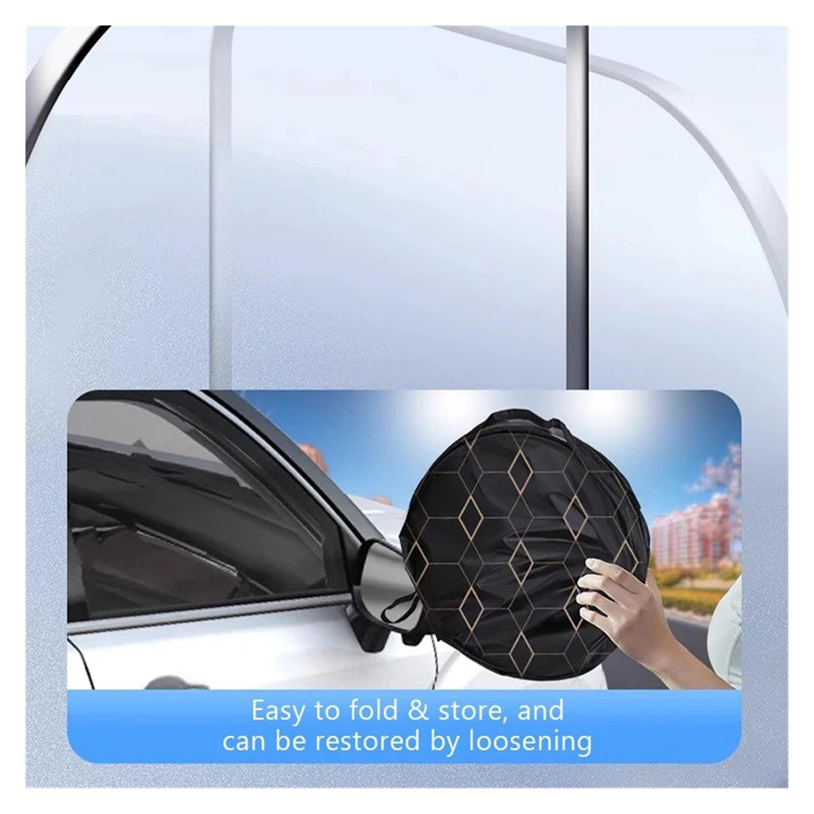 Parasole Auto Parabrezza Parasole Parabrezza Anteriore Auto Pieghevole Finestrino Anteriore Protezione Solare UV Isolamento Termico