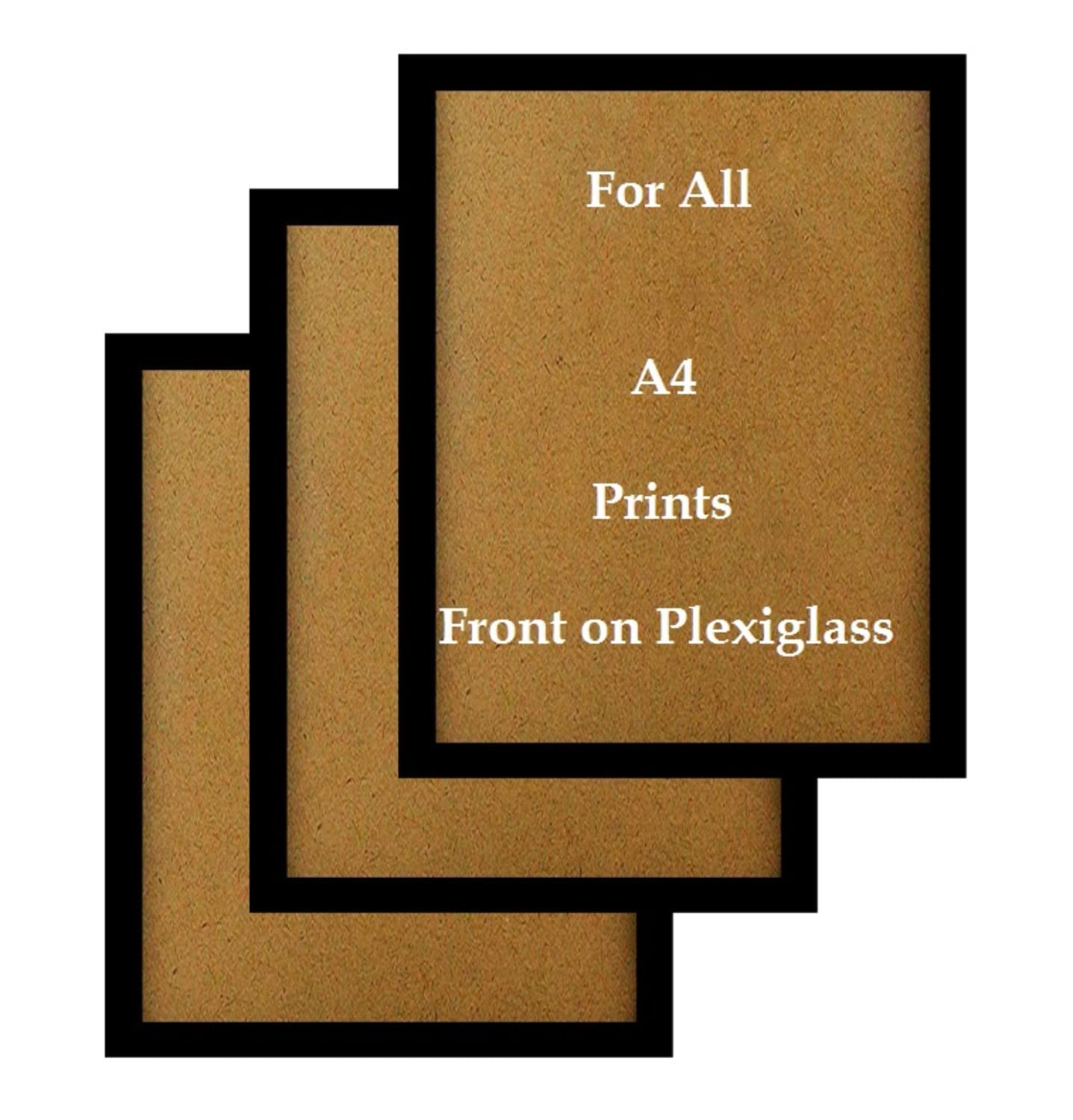 ModernArt Modern Art a4 Size Photo Frames (Black, 12"X8") Synthetic