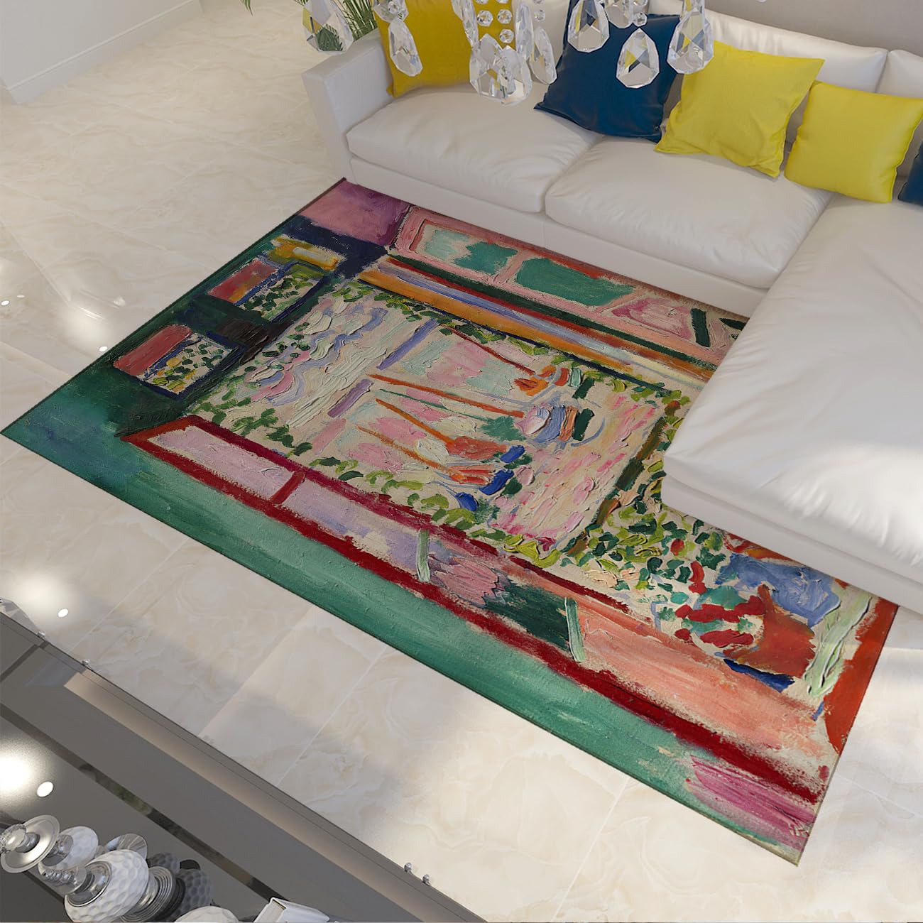 Tapis sans perte de poils Matisse 60x90 cm : la solution déco propre