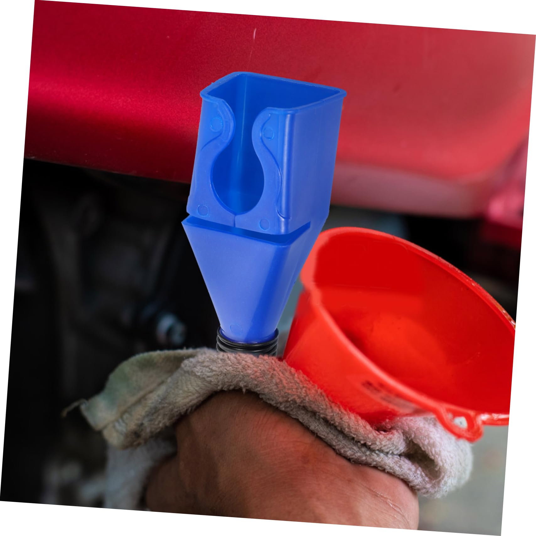 GLEAVI 40piezas Embudo De Aceite Manguera Flexible Para Llenado Rápido De Combustible Automóviles y Diseño Compacto