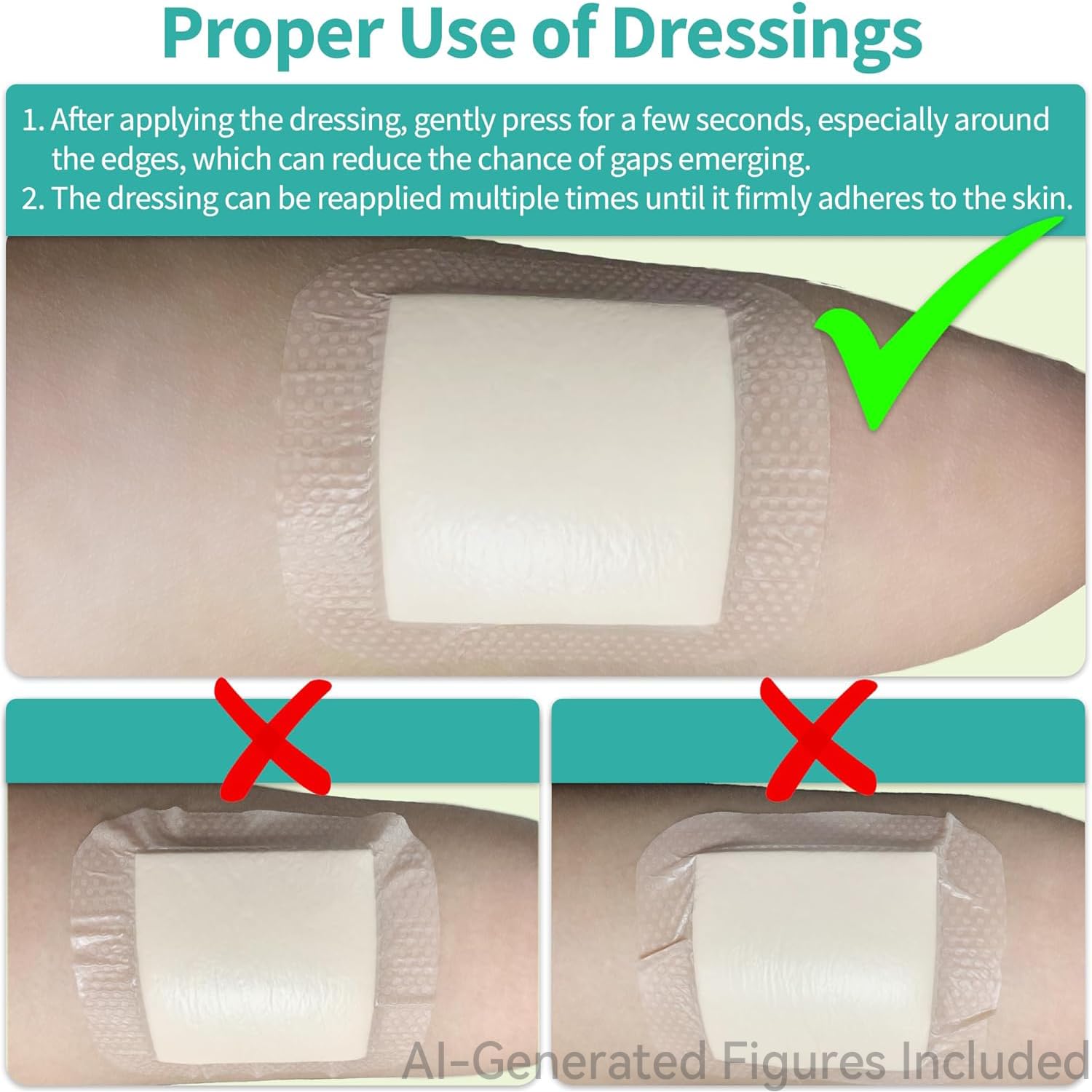 Ourmed Sacrum Wound Dressing - 5 Pack -5 Ourmed Sacrum Wound Dressing - 5 Pack -5