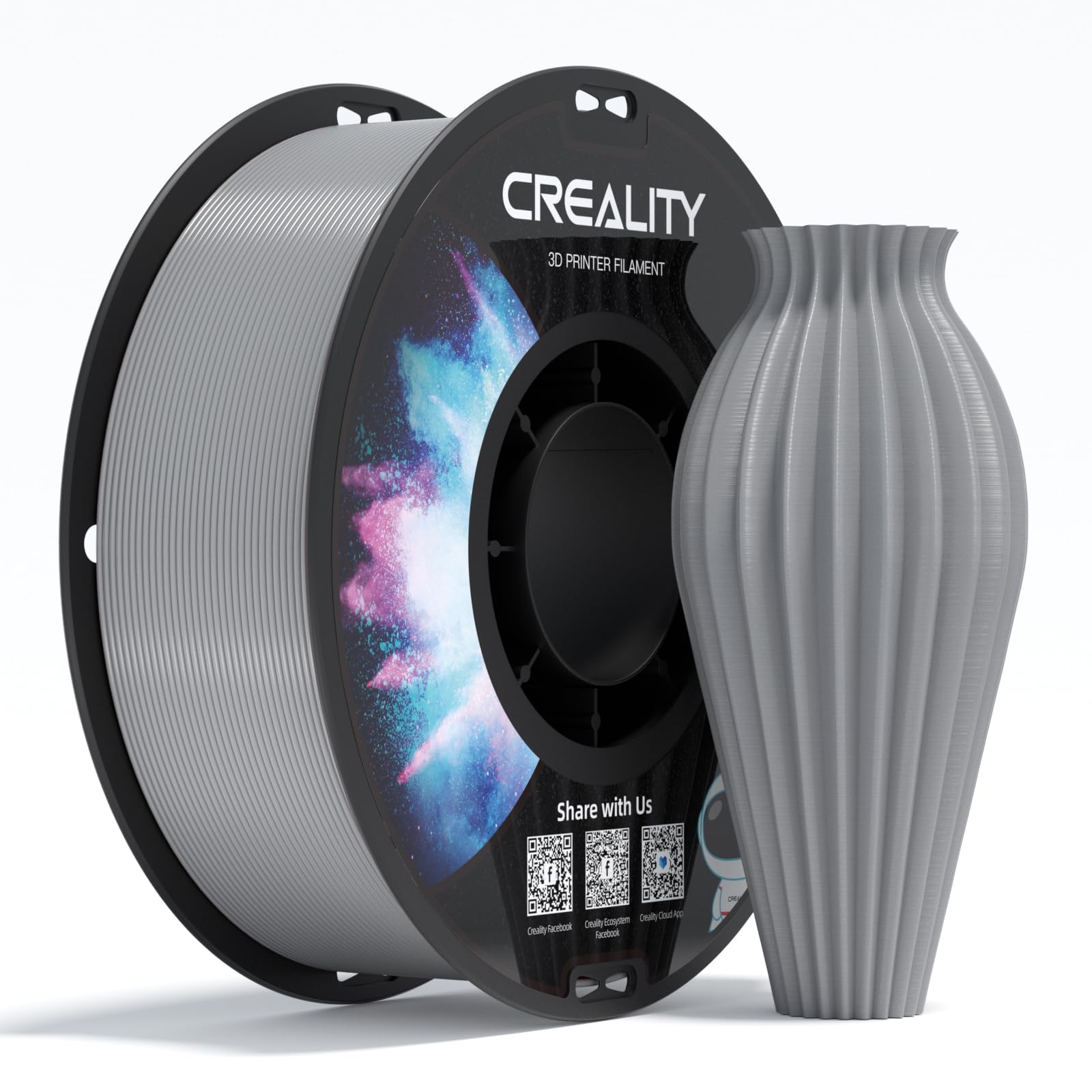 Creality PETG Filament - 2kg Black & White Pack -16