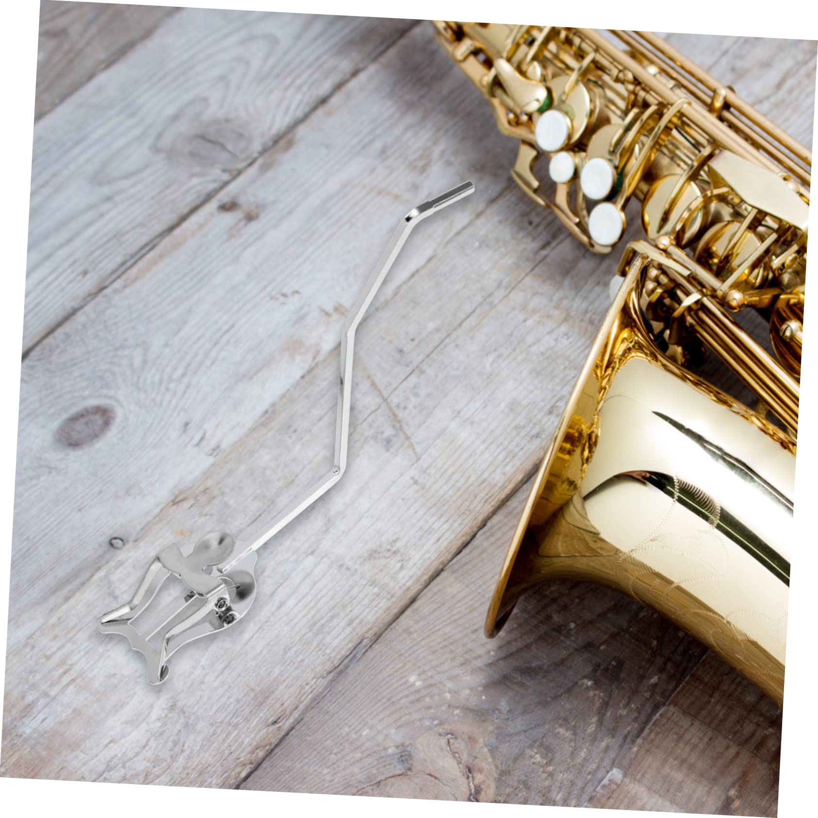 4stücke Stabiler Metallplatten-saxophon Notenhalter Tragbarer Klemmbereich Für Alt-saxophon Für Musiker Einfache Handhabung Und Design Schützt Ihre Notenblätter