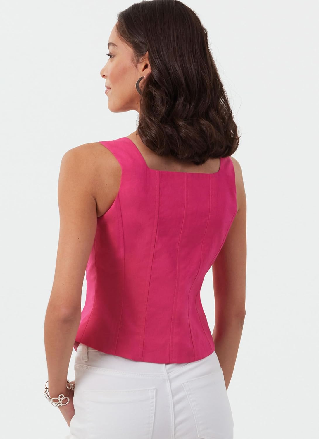 McCall's M8478U5 Misses' Corset Tops Sewing Pattern Packet, Design Code M8478, Sizes 16-18-20-22-24
