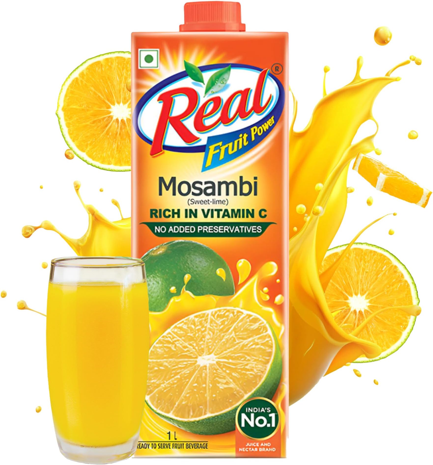Real Fruit Power Mosambi Juice -1L