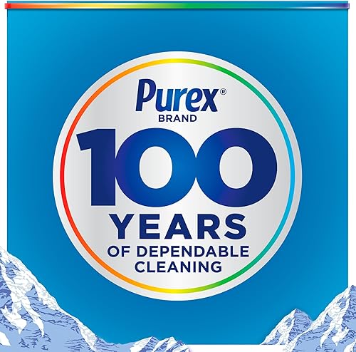 Miniatura 9 de Purex Detergente líquido para ropa, ultra concentrado, brisa de montaña, 82.5 onzas, 165 cargas