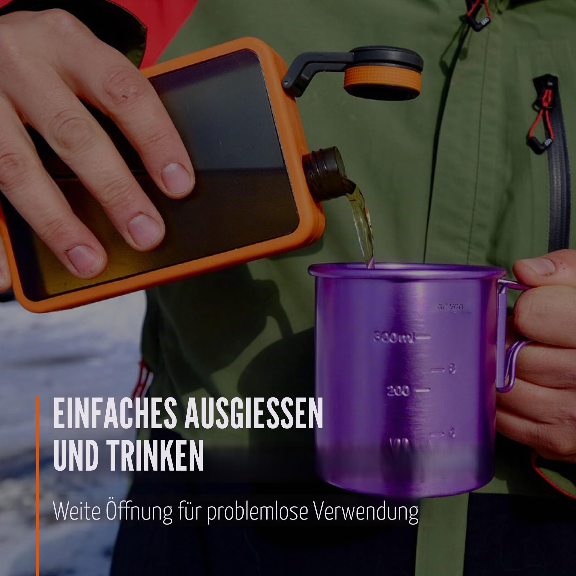 GSI Outdoors Boulder Flask Thermosflasche, Unisex, für Erwachsene